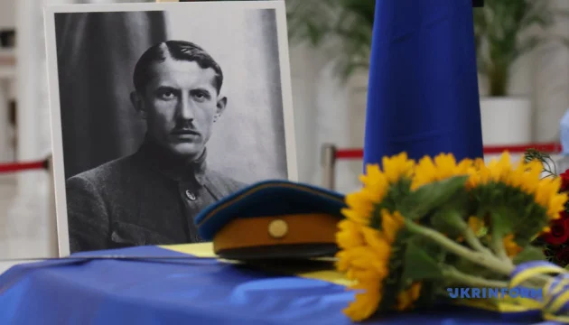 Memorial service for Yevhen Konovalets held at Patriarchal Cathedral of Ukrainian Greek Catholic Church in Kyiv